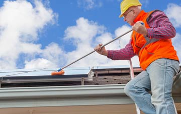 Calais Street soft wash roof cleaning